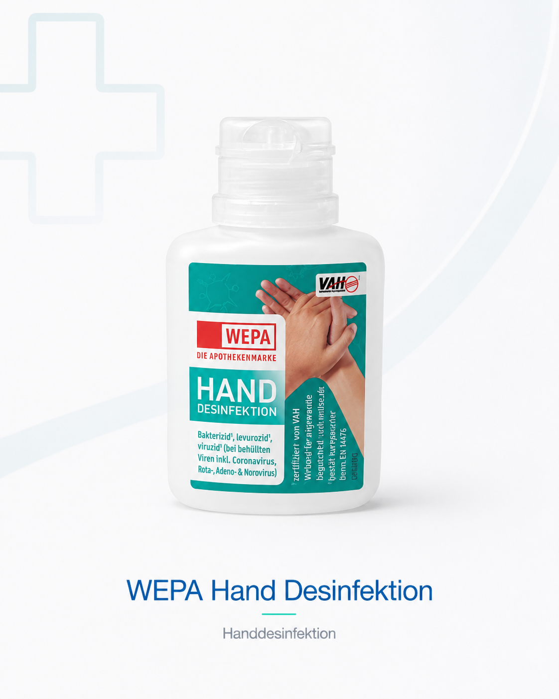 Hand Desinfektion von